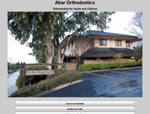 Tablet Screenshot of abarorthodontics.com